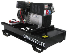 Сварочный генератор GMGen GMSD220LTE Открытая на раме Lombardini 25LD330 trustenergo.ru