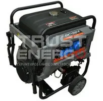 Бензиновый генератор Mitsui Power ZM 11000 E с АВР Открытая на раме  ZX 2V78 FD trustenergo.ru
