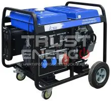 Бензиновый генератор ТСС SGG 10000 EH3A с АВР Открытая на раме TSS 2V78F-2 trustenergo.ru
