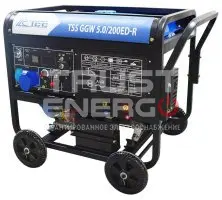 Сварочный генератор ТСС GGW 5.0/200ED-R Открытая на раме TSS S420 trustenergo.ru Сварочный генератор ТСС GGW 5.0/200ED-R Открытая на раме TSS S420 trustenergo.ru