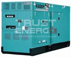 Дизельный генератор Denyo DCA-400ESV с АВР В кожухе Volvo  trustenergo.ru