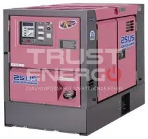 Дизельный генератор Denyo DCA-25USI2 с АВР В кожухе Isuzu  trustenergo.ru