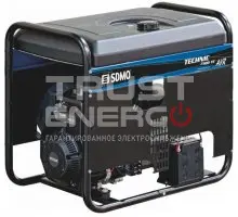 Бензиновый генератор SDMO TECHNIC 7500 TE AVR M с АВР Открытая на раме Kohler CH 440 E trustenergo.ru
