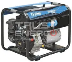Бензиновый генератор SDMO TECHNIC 6500 E Открытая на раме Kohler CH 440 E trustenergo.ru
