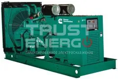 Дизельный генератор Cummins C1000D5 с АВР Открытая на раме Cummins QST30G3 trustenergo.ru