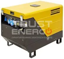 Бензиновый генератор Atlas Copco QEP S14 с АВР В кожухе Honda GX630 trustenergo.ru