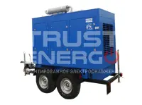 Дизельный генератор ССМ ЭД-200С-Т400-РПМ2 (Marelli) на шасси